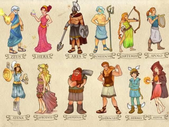 Deuses gregos (Grécia antiga)