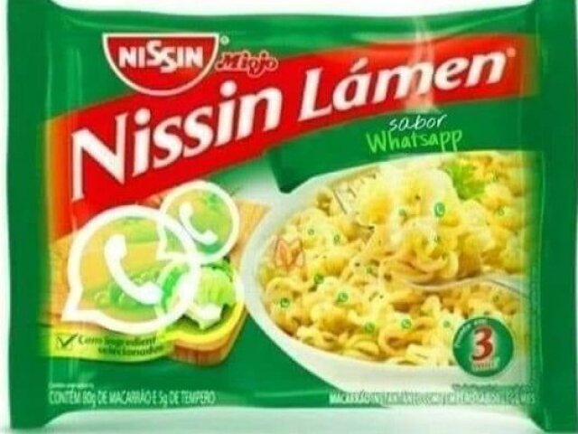 miojo sabor whatsapp