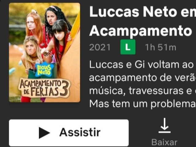 Luccas neto em acampamento de férias 3