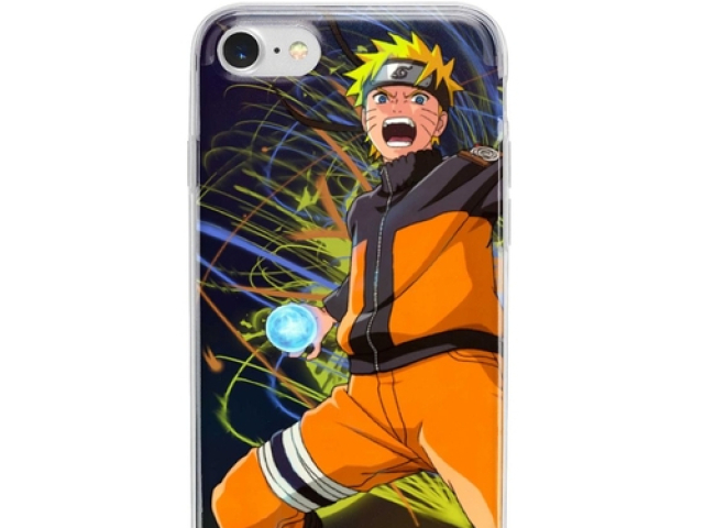 Esse, com a capinha do Naruto..