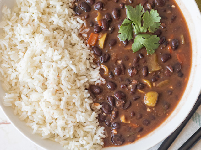 1) Rice and Beans