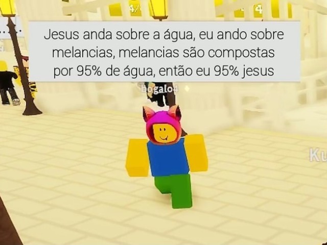 Roblox 95% jesus?