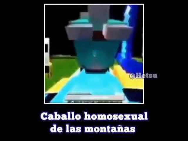 Caballlo homosexual de las montañas