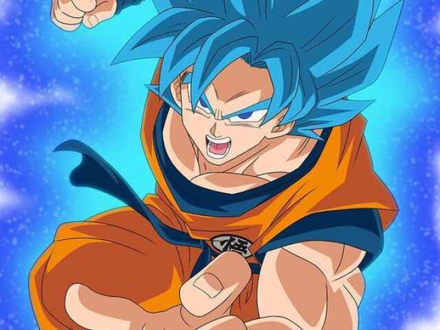 Super sayajin blue