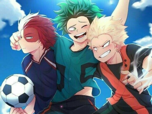 Todoroki, bakugou, deku