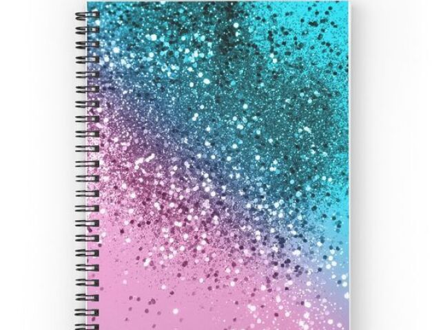 Caderno de Glitter