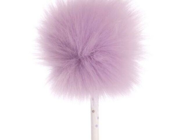 Caneta com pompom