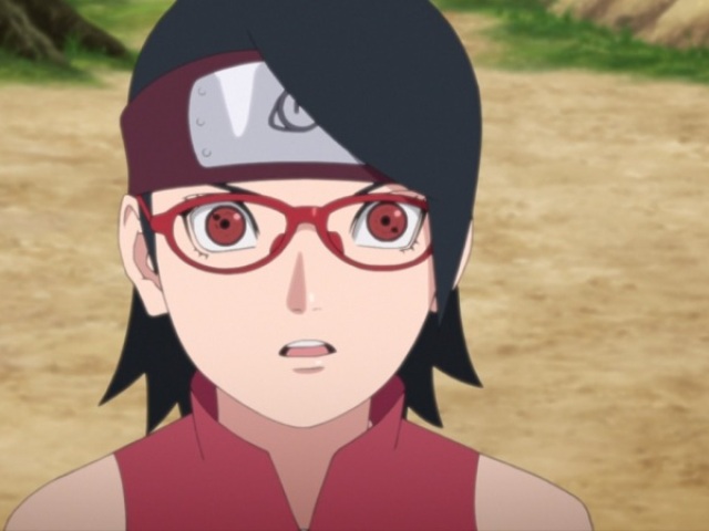 Sasuke treinou Sarada