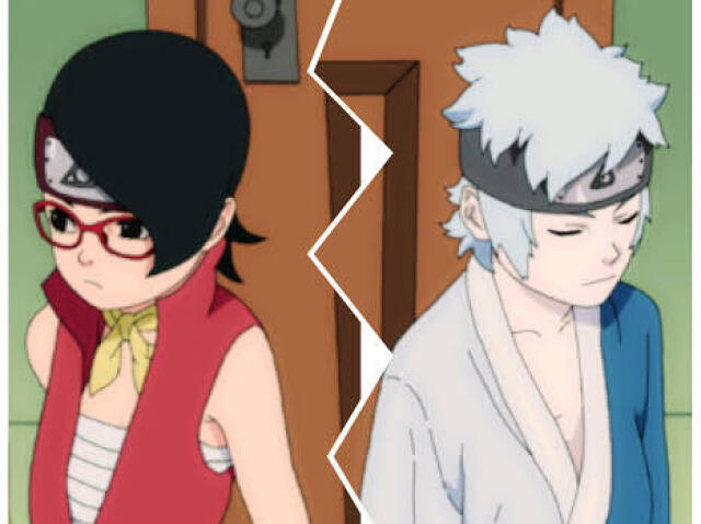 Sarada e Mitsuki