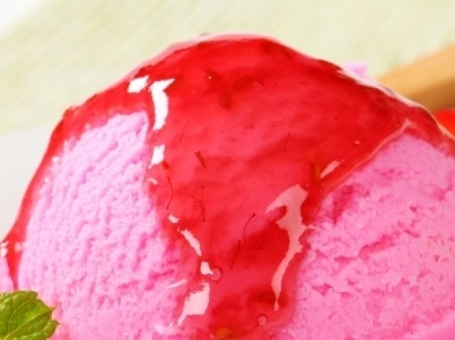 Sorvete de morango 🍓🍦