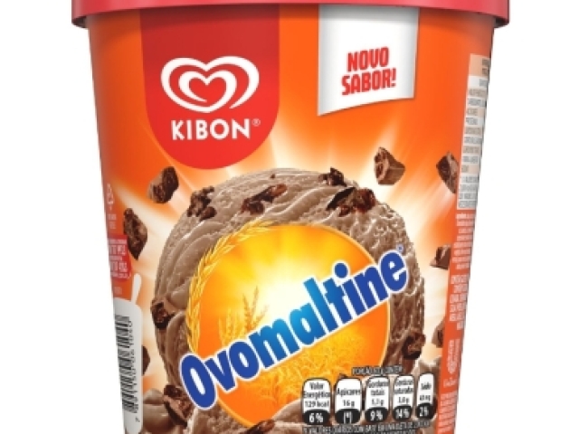 Sorvete de ovomaltine 🍨