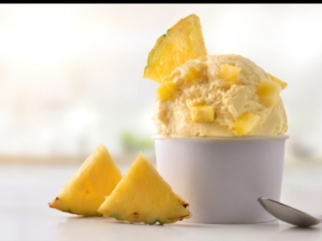 Sorvete de abacaxi 🍍🍦