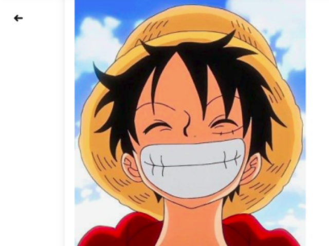 é o Luffy?