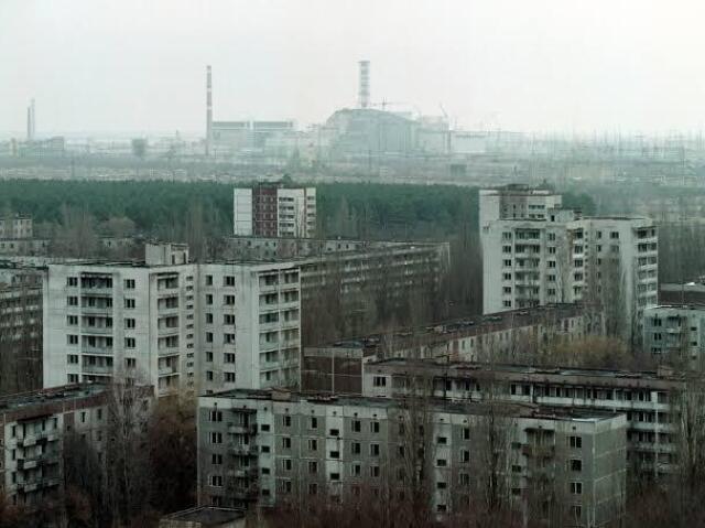 Cidade radioativa ou abandonada