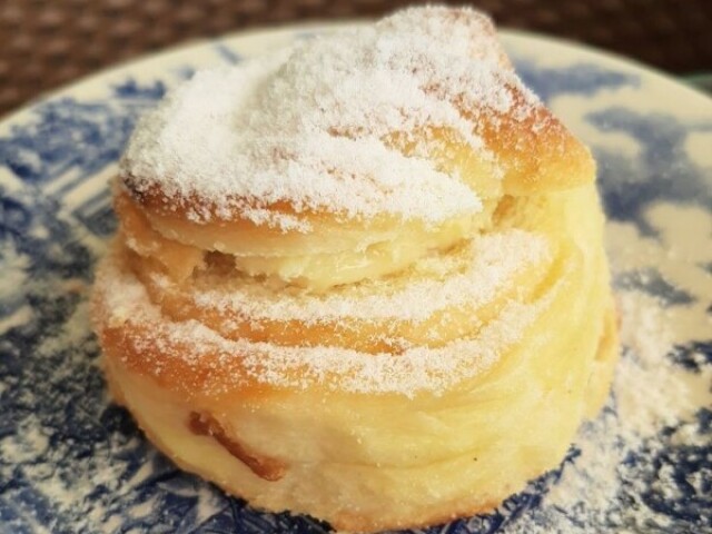 Pão de creme asiático