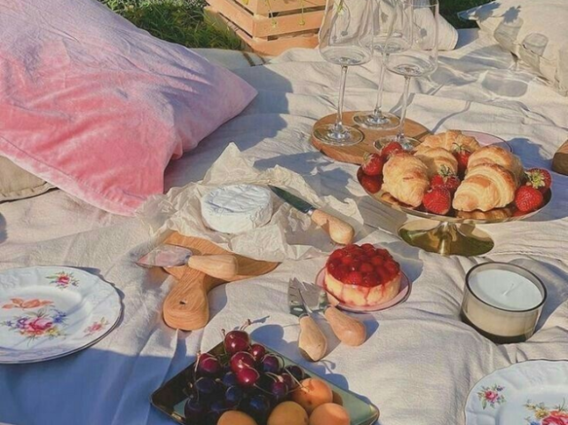 Um piquenique delicioso 😋🍉✨