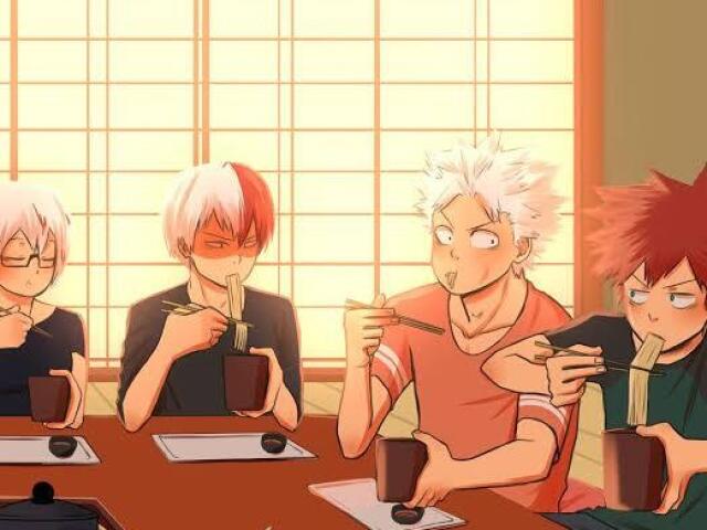 Shoto, Natsuo, Fuyumi e Toya Todoroki