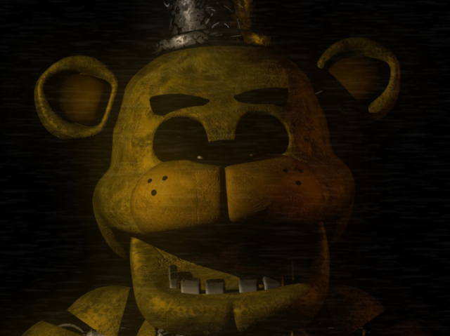 Golden Freddy, the bear
