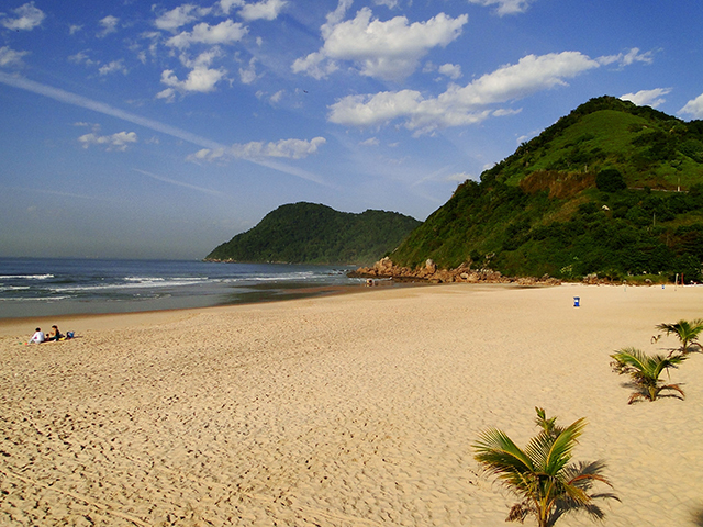 Guarujá, SP, no dia 18 de abril de 1882