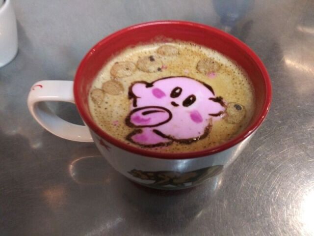 cappuccino do kirby :O