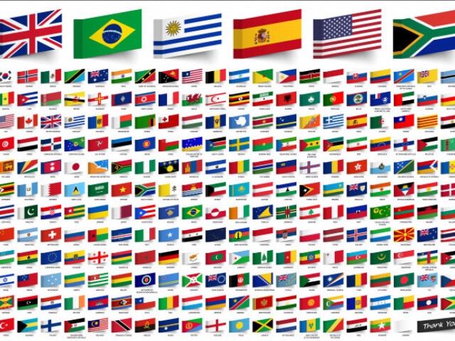 Adivinhe as bandeiras dos países