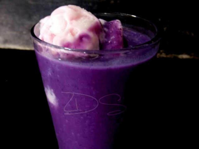 milk-shake de açaí :3