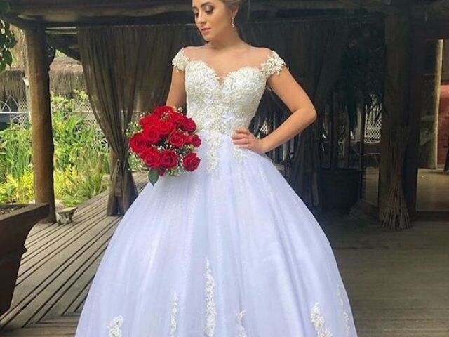 Vestido de noiva princesa