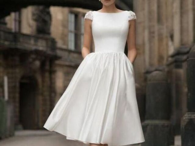 Vestido para casamento rodado