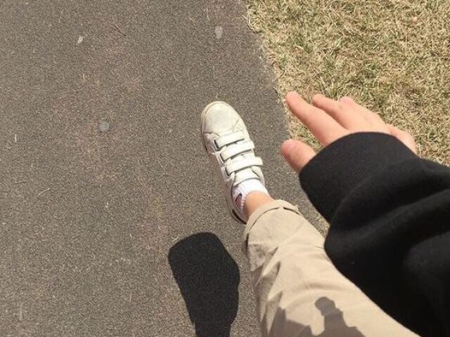 andando mesmo, รฉ perto de casa