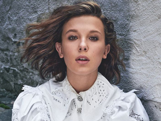 A mais linda é millie bobby brown