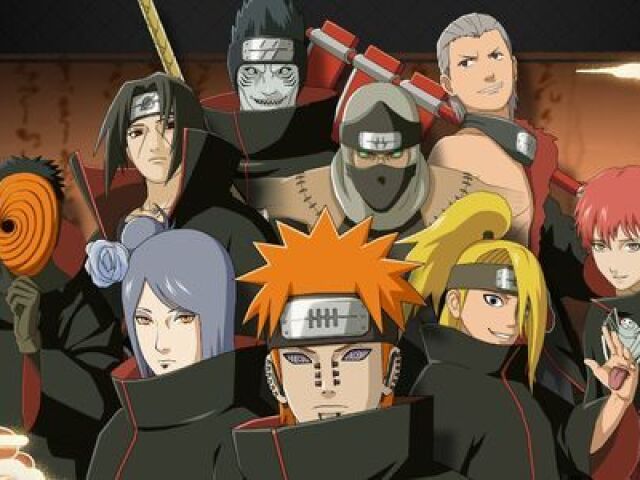 Você conhece os membros da Akatsuki?