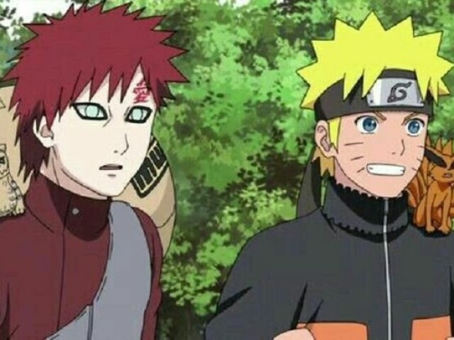 Naruto e gaara