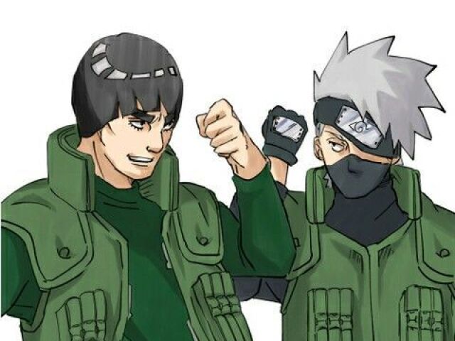 Kakashi e Gai Sensei