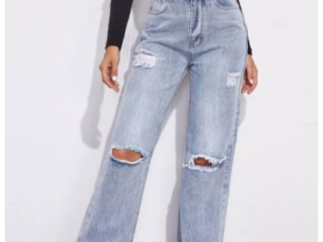 Calça jeans simples