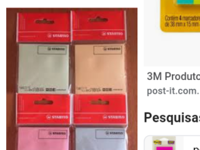 Cores pastéis e vermelho