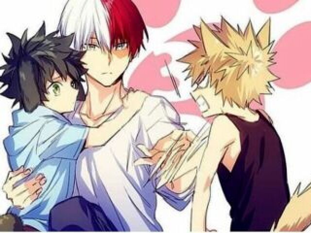 Todobakudeku (Todoroki x Bakugou x Deku)