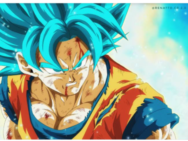 Super Sayajin Blue