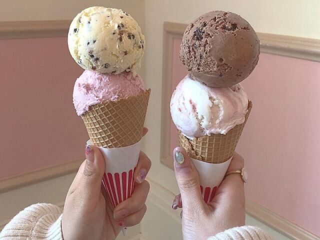 🍨SORVETE NAPOLITANO🍓🍦🍫