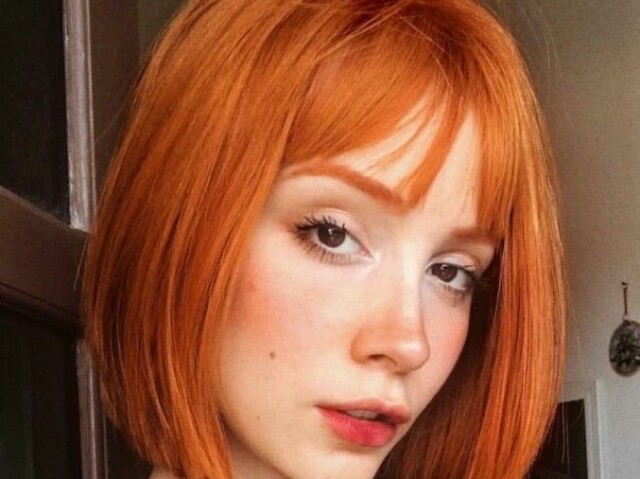 Seu cabelo seria laranja🧡
