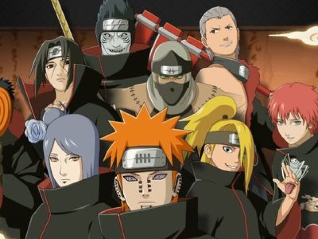 Qual personagem você seria na Akatsuki?