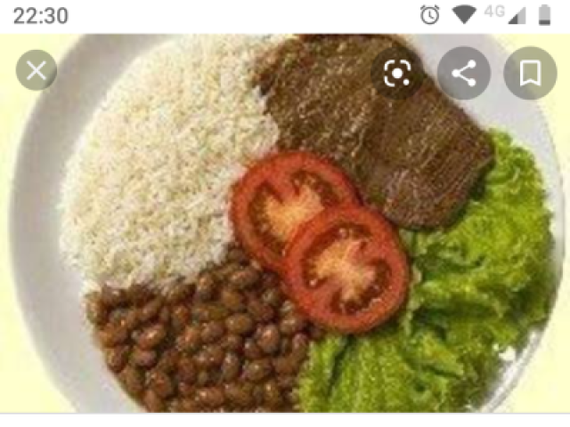 Arroz e feijão