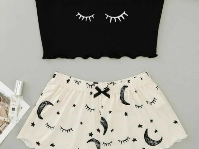 Top com shorts