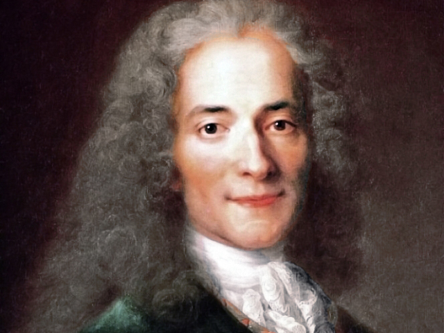 B) Voltaire;