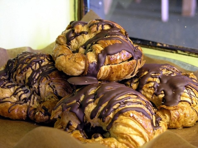 Croissant de chocolate