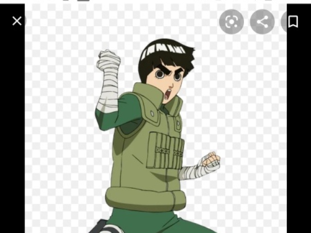 Atacando pois e mais rock lee