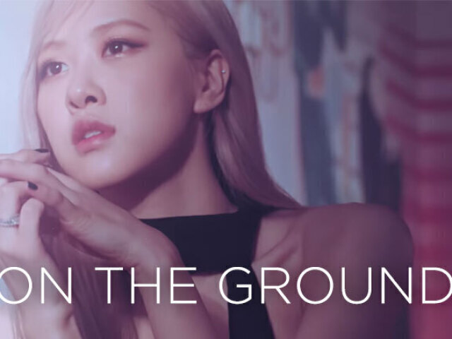 On the ground - Rosé!