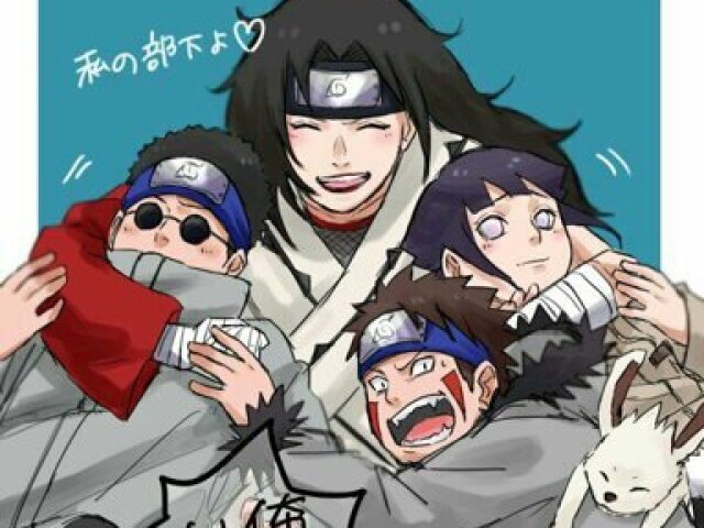 kiba, hinata e shino