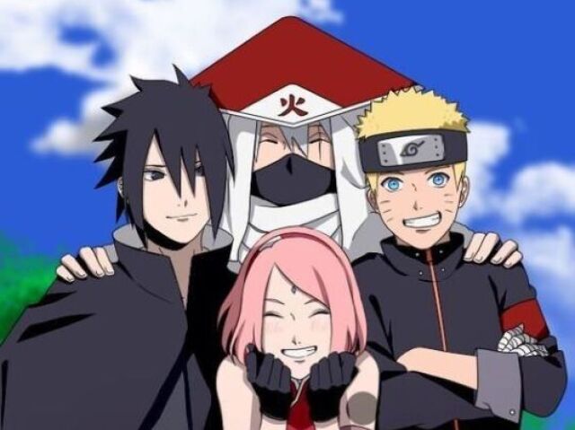 naruto, sasuke e sakura