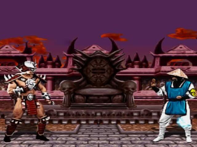 Shao Kahn vs Raiden