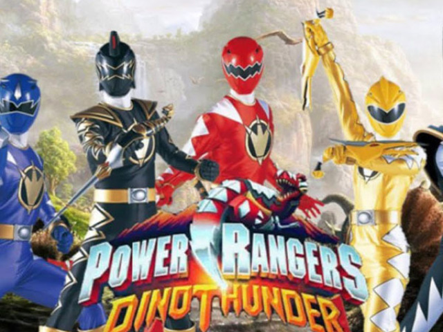 POWER RANGERS DINO TROVÃO